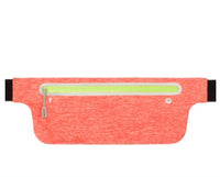 Fitness Waist Pouch Zippered Jogging & Phone Belt